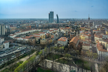 Milano, vista panoramica
