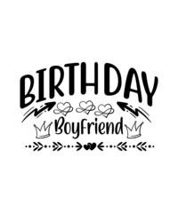 Matching Birthday T-Shirts,Birthday Girl With Crown SVG, Birthday SVG, Birthday Shirt File, Happy Birthday, Birthday Girl, Svg File, Cutting File, Cricut, Silhouette,Birthday Queen SVG, 