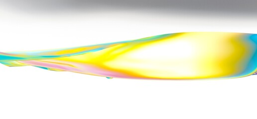 Colorful flowing liquid thermal waves abstract background