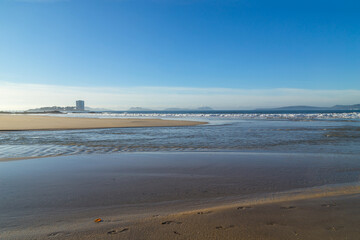 Samil beach in Vigo