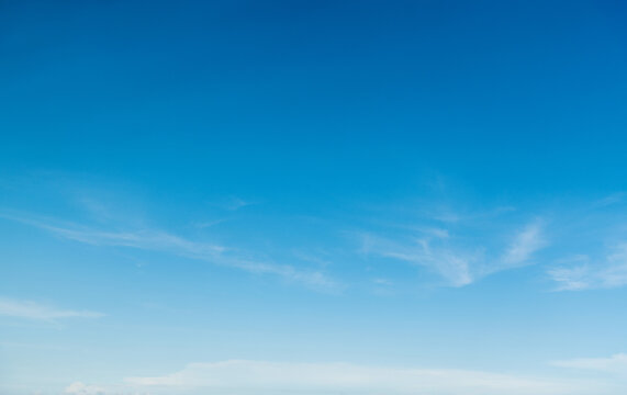 Blue sky with white clouds background