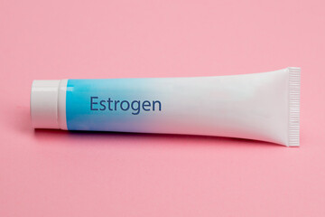 Estrogen hormonal therapy for women in the form of a cream or gel