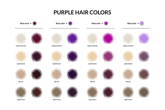 Purple hair colors