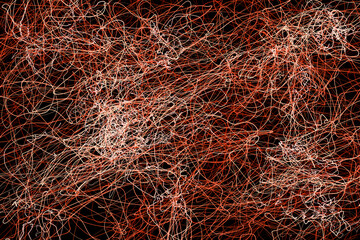 Colorful striped pattern. Wavy stylish abstract background.