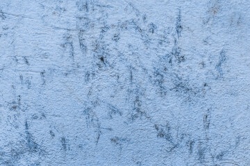 Old concrete wall worn cement background with abstract paint blue rough texture