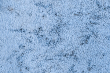 Old concrete wall worn cement background with abstract paint blue rough texture
