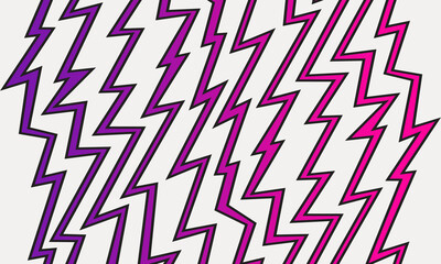 Abstract background with gradient jagged zigzag line pattern