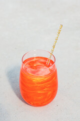 Blood Fire Orange Beverage Drink