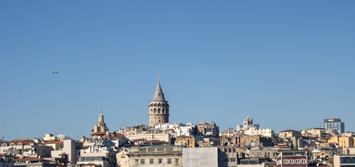 Fototapeta na wymiar Galata tower view