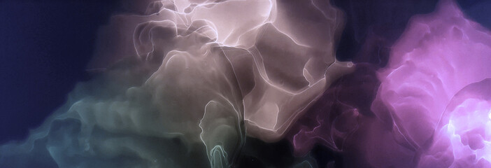 Obraz premium Alcohol ink modern abstract painting, contemporary contemporary art.