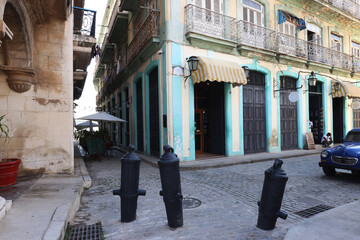Ancient buildings in Habana Vieja, Cuba