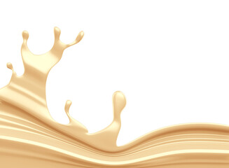 Obraz premium 3D white chocolate