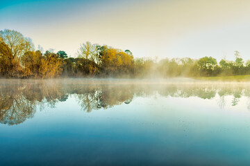 morning on the lake