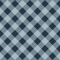 Dark blue and light blue plaid pattern seamless vector