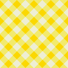 Dark yellow and light yellow plaid pattern seamless vector