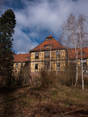 Obraz premium Altes verlassenes Sanatorium