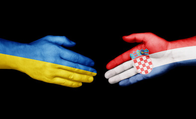 Country handshaking concept