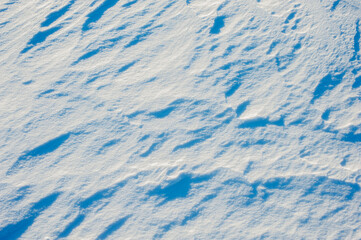 Obraz premium Tents and snow structure, snowstorm patterns