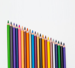 colored pencils