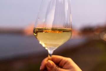 anguillara in un calice