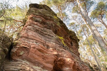 Felsen im Dahner Felsenland