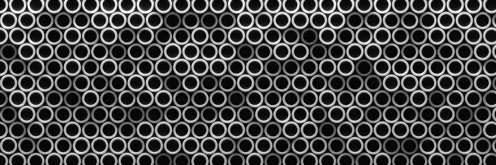 Background of pipes. Geometric structure. 3D visualization
