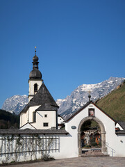 Fototapeta na wymiar Ramsau bei Berchtesgaden, Bayern