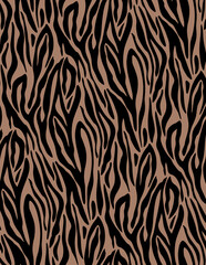 Seamless zebra pattern, animal print.
