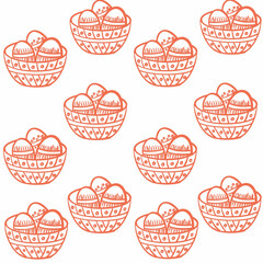 easter digital illustration, easter bunny, rabbit congratulations on rebirth, spring holiday, resurrection holiday, easter holiday of life, religious holidays, easter eggs symbol of life and rebirth, 