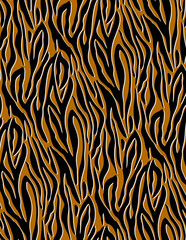 Seamless zebra pattern, animal print.