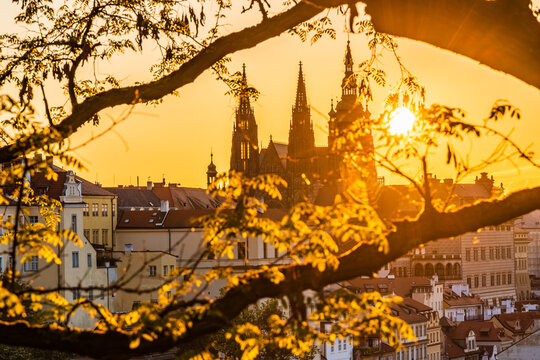 The Cathedral of St. Vitus, Wenceslas and Adalbert and the Virgin Mary is the most important Czech Roman Catholic church and the dominant feature of Prague Castle.