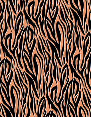 Seamless zebra pattern, animal print.
