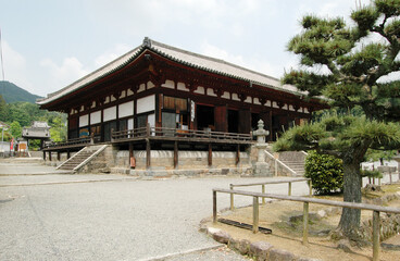 Fototapeta premium 当麻寺 本堂 奈良県葛城市