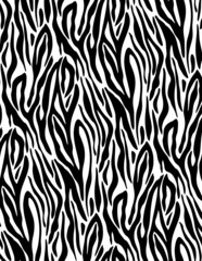 Seamless zebra pattern, animal print.