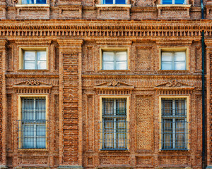 An interesting building with very intricate brickwork
