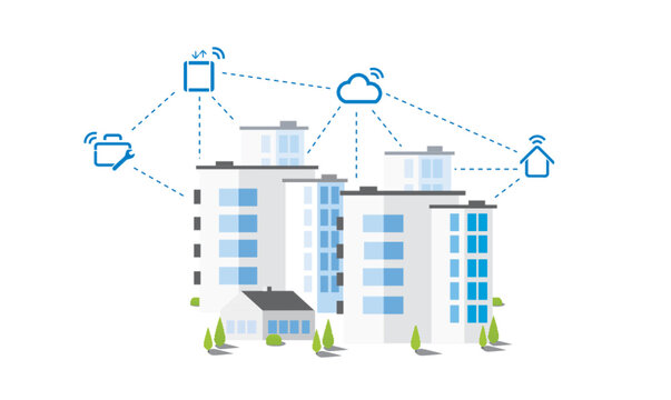 Edificios conectados a la nube