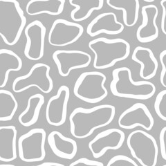 Vector seamless abstract pattern, modern shapes. Simple design for textile, wallpaper, wrapping paper.