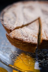 Fetta di Torta Pastiera di Pasqua