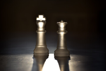 Chess pieces King and Queen