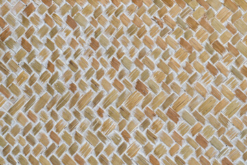 The texture made of seagrass basket bottom. Natural grass weave for use as background
