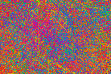 Colorful striped pattern. Wavy stylish abstract background.