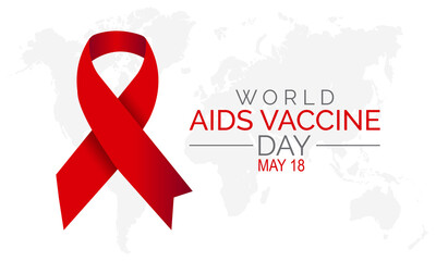 World Aids Vaccine Day. Annual HIV Vaccine Awareness Day concept for banner, poster, card and background design.