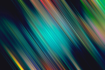 Abstract background of diagonal multi color lines with texture.