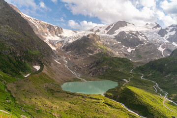 The Susten Pass (2224 m high) connects the Canton of Uri with the Canton of Bern. The pass road is...