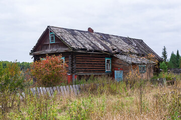 abandoned village houses