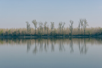 River Danube in Vukovar Croatia