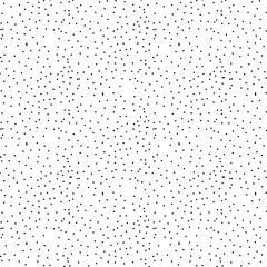 Zen art doodle ornate abstract background. Hand drawn black and white small dots. Creative zenart monochrome texture. Random repeat chaotic zentangle surface design. Vector eps illustration