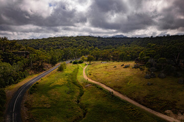 road to the mountains