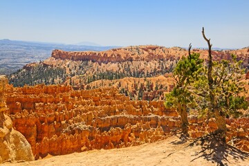 Bryce Canyon National Park, Utah. Giant natural amphitheaters, hoodoos, delicate and colorful...