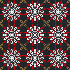 modern floral seamless pattern design 
